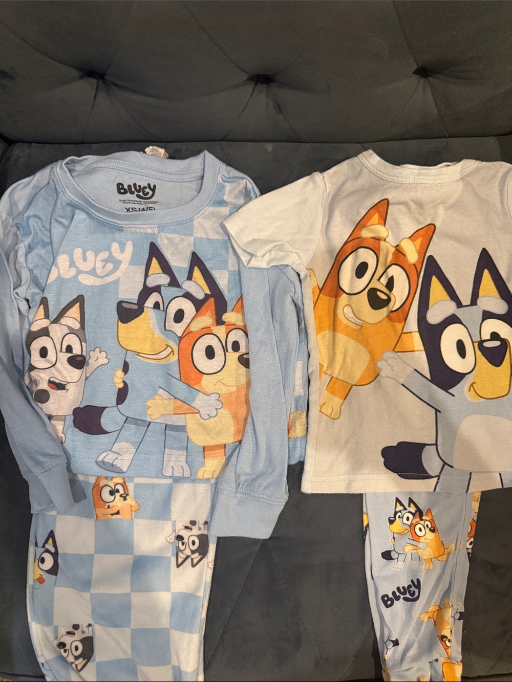 2 Sets of Bluey Pajamas - Size 4 T